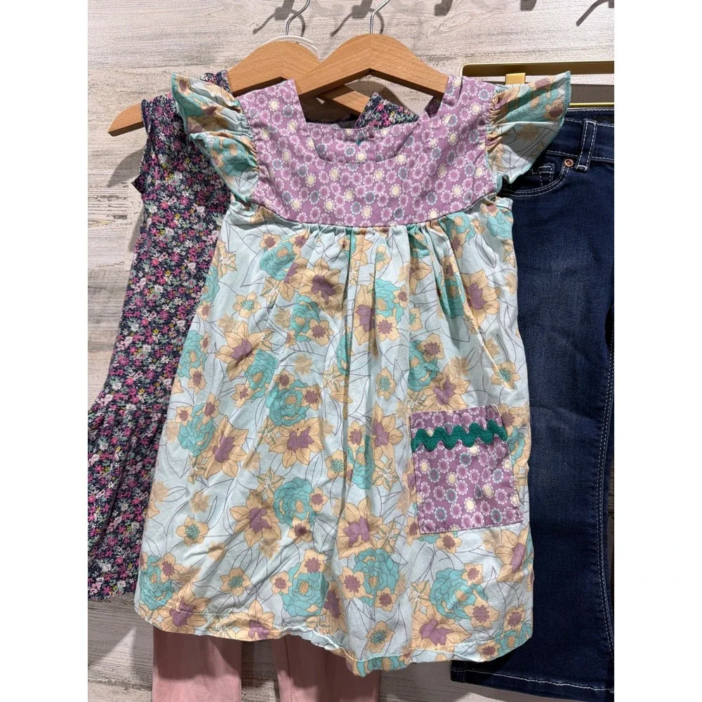 Carter's Tucker + Tate Girls Sweet Petunia 3T Floral Bundle Cottagecore